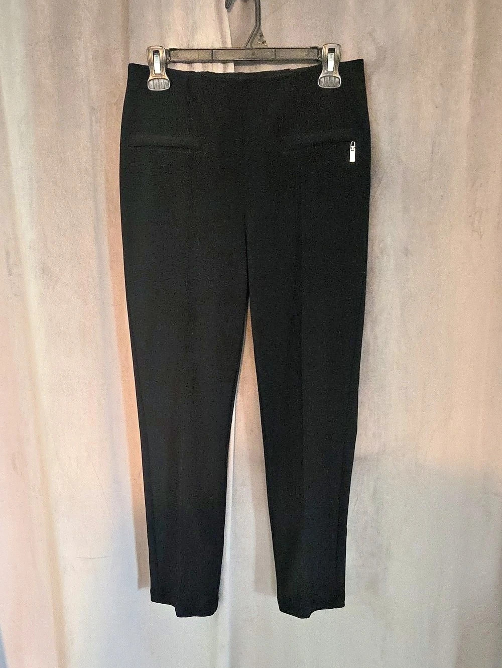 Joseph Ribkoff Black Skinny Cropped Pants Size 8